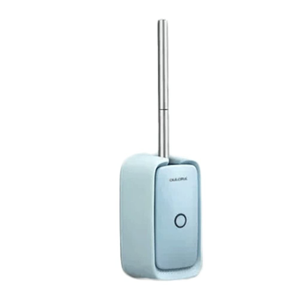 SUREK Soft Freestanding Toilet Brush with Wall-Mount Holder
