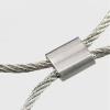 SHUDONGDEN 304 Stainless Steel Rope Netting, Flexible Safety Mesh for Balconies, Pet Fences and Outdoor Use, H1 x L2 m / H3.28 x L6.56 ft view 4