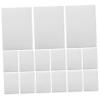 SHINEOFI 100 White Matte Self-Adhesive Paper Label Sheets view 1