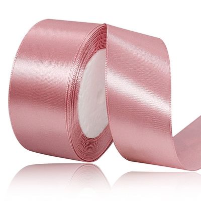 Rosgold 40 mm Satin Ribbon, 22 m, for Gift Wrapping, DIY Crafts, Sewing, Bows, Birthdays & Weddings