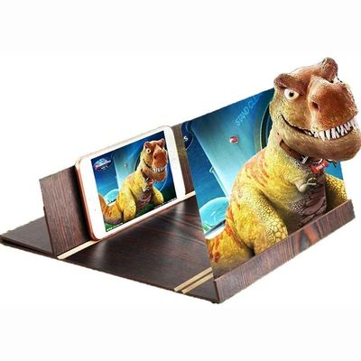 Ultra-Clear 12-Inch 3D Smartphone Screen Magnifier with Foldable Stand