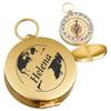 polar-effekt Gold Metal Compass with Engraving – Portable Hiking Compass for Outdoor Enthusiasts view 1