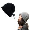 Georcep Pop Style Show Face Smaller Stacked Hat (One Size, A-Black) view 1