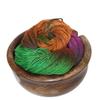 Knitsilk 100% Recycled Silk and Hand-Dyed Pure Mulberry Silk Yarn, 100 g, 225 Yards, Milan, 1 Skein view 3