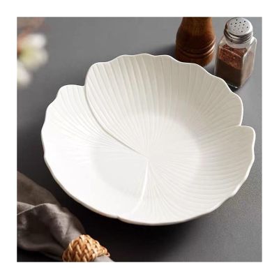 HEXEH Ceramic Serving and Dinner Plate, Soup, Fruit and Dessert Plate