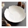 HEXEH Ceramic Serving and Dinner Plate, Soup, Fruit and Dessert Plate view 1