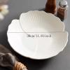HEXEH Ceramic Serving and Dinner Plate, Soup, Fruit and Dessert Plate view 2