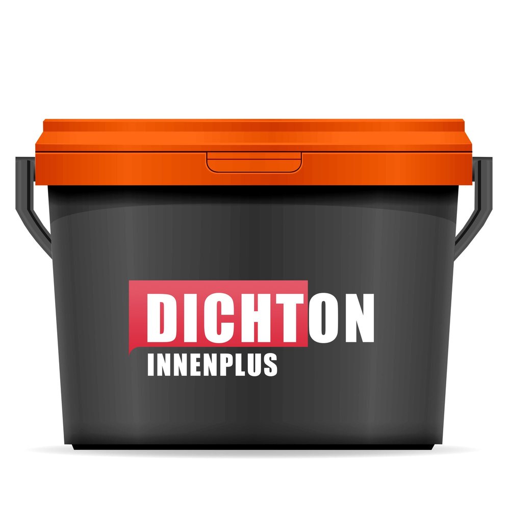 DICHTON InnenPlus D.73W Matte Interior Wall Paint, 5 L, RAL 7016 Anthracite Gray