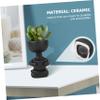 TOPBATHY Sitting Human Figure Ceramic Planter view 2