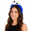 Cookie Monster Costume Headband | Blue with Googly Eyes view 1