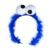 Cookie Monster Costume Headband | Blue with Googly Eyes view 2