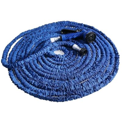 ZPFDSG Expandable Flexible Garden Hose, 25–200 ft, 200 ft Blue