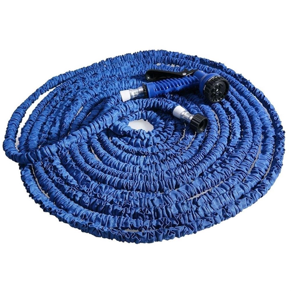 ZPFDSG Expandable Flexible Garden Hose, 25–200 ft, 200 ft Blue
