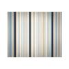 Fleece Throw Blanket, Soft and Warm, Blue-Beige Stripes, 60 x 50 cm view 2