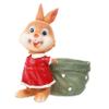 Supvox 1-Piece Hand-Painted Resin Rabbit Succulent Planter view 1
