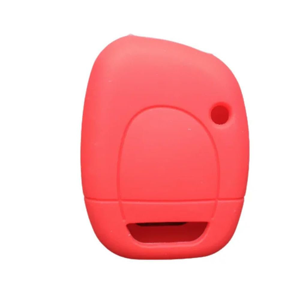 PTATT Silicone Key Case for Renault Twingo, Clio, Kangoo 1-Button Remote Key