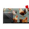 Chicken Print Magnetic Mailbox Cover, 53.3 x 45.7 cm, for Garden and Yard Decor view 3