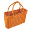 BESPORTBLE 1-Piece Decorative Plastic Shopping Basket, Natural-Style Hand Basket for Fruit and Flowers view 1