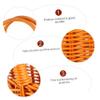 BESPORTBLE 1-Piece Decorative Plastic Shopping Basket, Natural-Style Hand Basket for Fruit and Flowers view 4