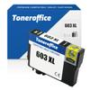 603 XL Black Ink Cartridge Compatible with Epson 603 XL (C13T03A14010), Approx. 800 Pages view 1