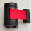 Retractable Queue Barrier Belt with Magnetic Wall Mount, 2/3/5/10 m view 3