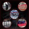 Retractable Queue Barrier Belt with Magnetic Wall Mount, 2/3/5/10 m view 4