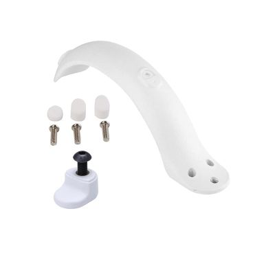 KARFRI Scooter Fender Wings, Rear Mudguard Support, ABS Plastic Protective Parts, Screws and Rubber Plugs for Xiaomi Mijia M365 Pro Replacement Parts (Color: WA)