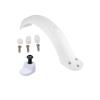 KARFRI Scooter Fender Wings, Rear Mudguard Support, ABS Plastic Protective Parts, Screws and Rubber Plugs for Xiaomi Mijia M365 Pro Replacement Parts (Color: WA) view 1