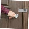 Hemobllo Mechanical Combination Lock, Sturdy Iron Swing-Bolt Latch for Outdoor Areas and Bathrooms view 4