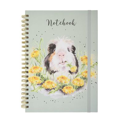 Wrendale Designs by Hannah Dale Dandy Day Illustrated A4 Spiral Notebook with Ruled Pages