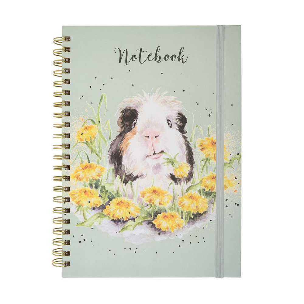 Wrendale Designs by Hannah Dale Dandy Day Illustrated A4 Spiral Notebook with Ruled Pages