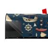 Nautical Pirate Mailbox Cover, Magnetic, 21 x 18 in view 3