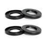 4-Piece NBR TC Double-Lip Oil Seal Set with Spring, 21 × 32 × 8 mm view 1