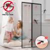 Insect Screen Door 150 x 205 cm, design4door Black Balcony Screen view 2