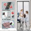 Insect Screen Door 150 x 205 cm, design4door Black Balcony Screen view 3