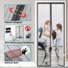 Design4door Magnetic Screen Door 75 x 210 cm, Black view 3