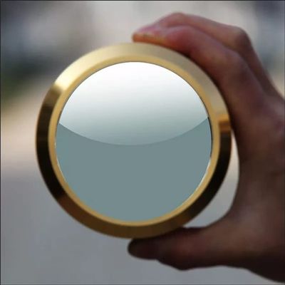 Large Optical-Glass Desktop Stand with 100 mm Magnifying Glass