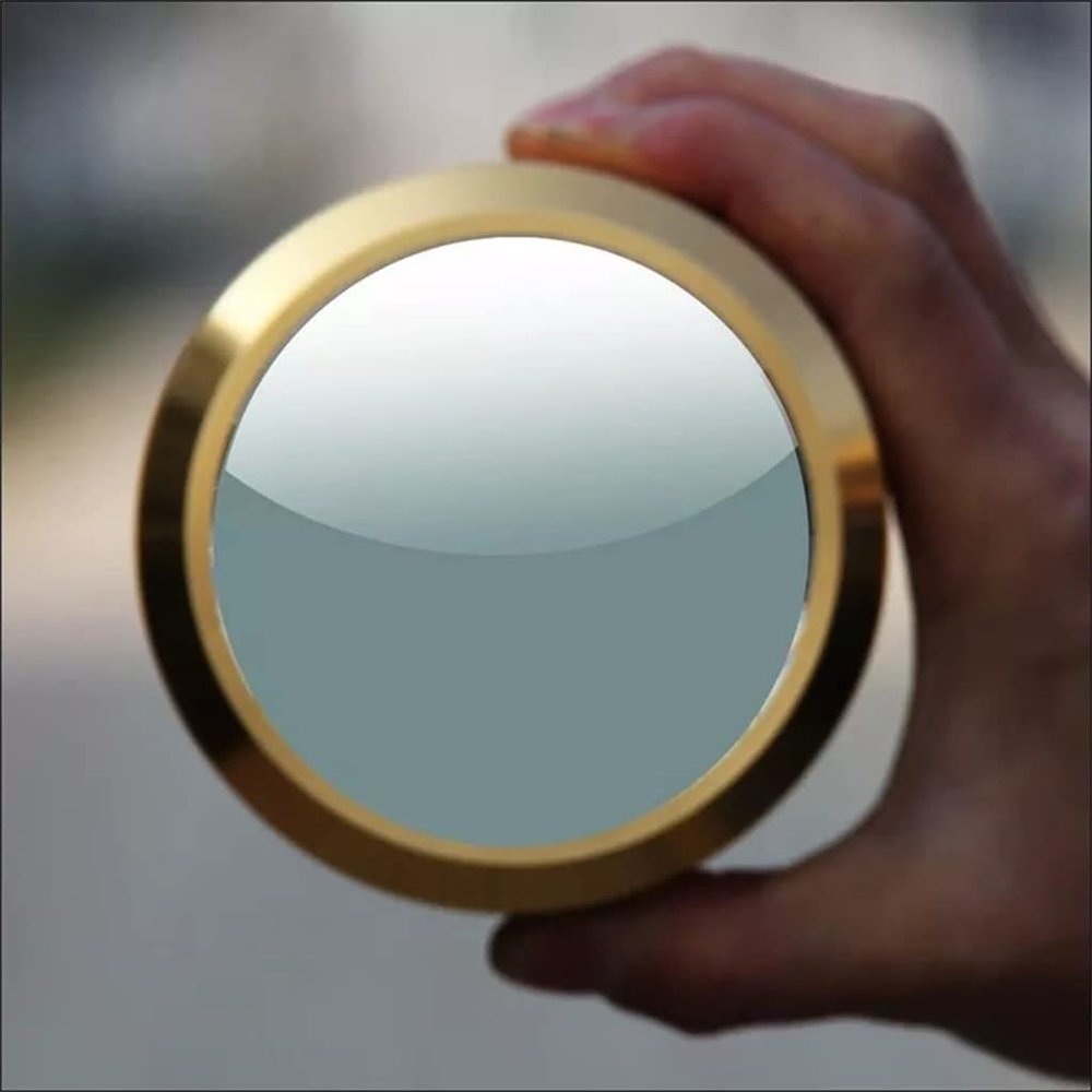 Large Optical-Glass Desktop Stand with 100 mm Magnifying Glass