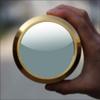 Large Optical-Glass Desktop Stand with 100 mm Magnifying Glass view 1
