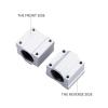 4-Piece Linear Motion Bearing Blocks, Models SCS8UU-SCS25UU, 8-25 mm Length, Mainly for CNC Parts, 3D Printer Parts, and Precision Machine Tools (Size: SCS8UU) view 2