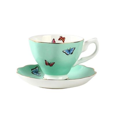1-Piece Ceramic Espresso Cup, 200–400 ml, Style A Green