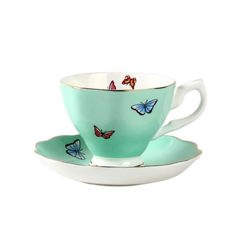 1-Piece Ceramic Espresso Cup, 200–400 ml, Style A Green