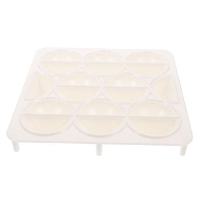 ABOOFAN 18-Hole Plastic Dumpling Maker with Manual Dough Tool
