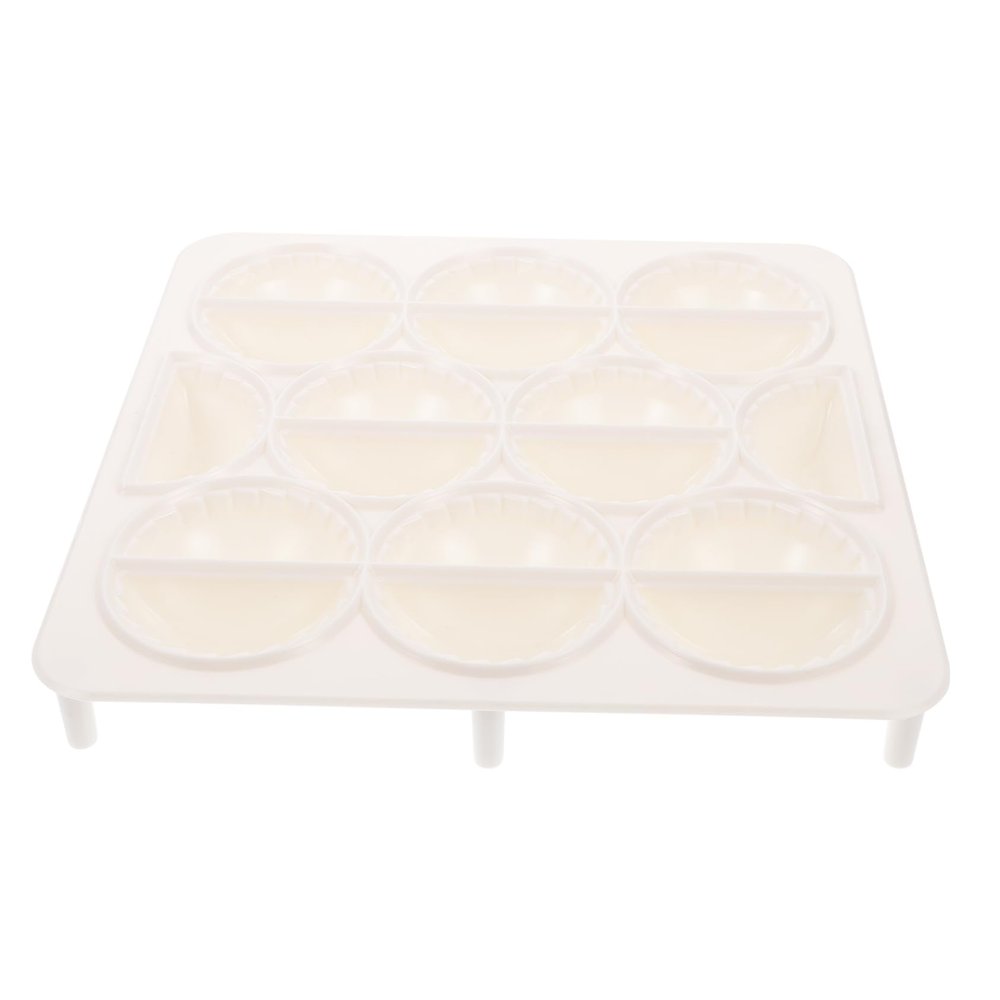 ABOOFAN 18-Hole Plastic Dumpling Maker with Manual Dough Tool