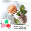 9-Piece Silicone Thorn Remover Tongs for Roses and Garden Stems view 3