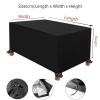 NXMYDBD Outdoor Furniture Cover 250 x 130 x 95 cm, 420D Oxford, Waterproof view 2