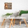 TopPacific 547 Metal Sign, Cocker Spaniel, Vintage Wall Art, “I Am Your Friend” view 2