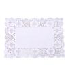 PRETYZOOM 140-Piece Disposable Absorbent Lace Paper Doilies, Floral Cutout Design view 1