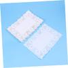 PRETYZOOM 140-Piece Disposable Absorbent Lace Paper Doilies, Floral Cutout Design view 3
