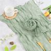 ANEIDA 50 x 50 cm 36-Piece Rust-Red Gauze Napkin Set view 3